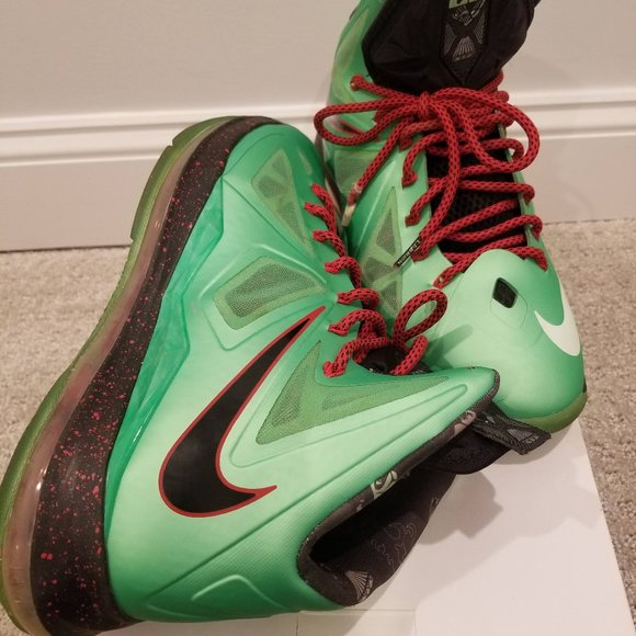 Nike LeBron X Cutting Jade - Size 11